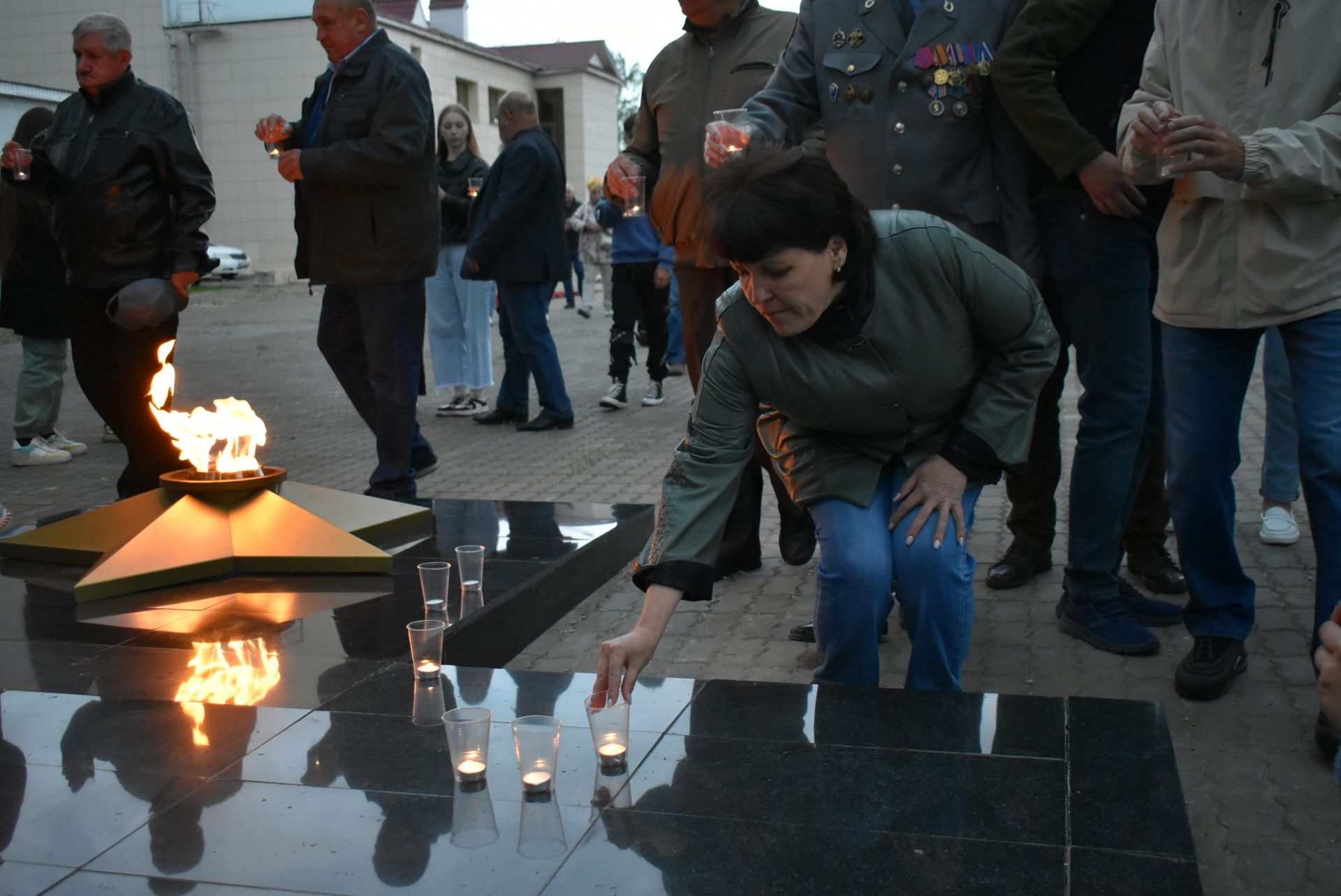 В Болгаре прошёл митинг "Свеча памяти"