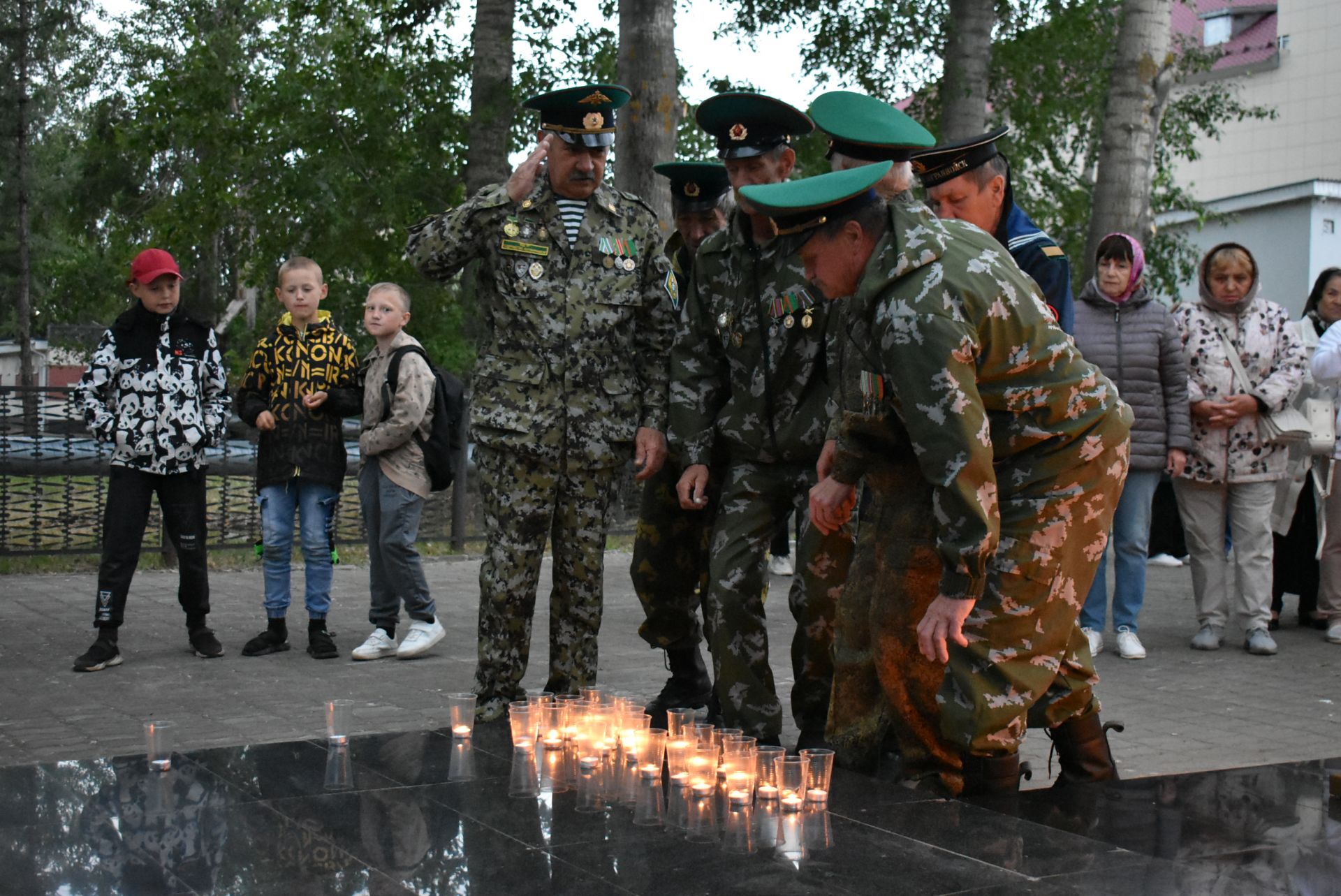 В Болгаре прошёл митинг "Свеча памяти"