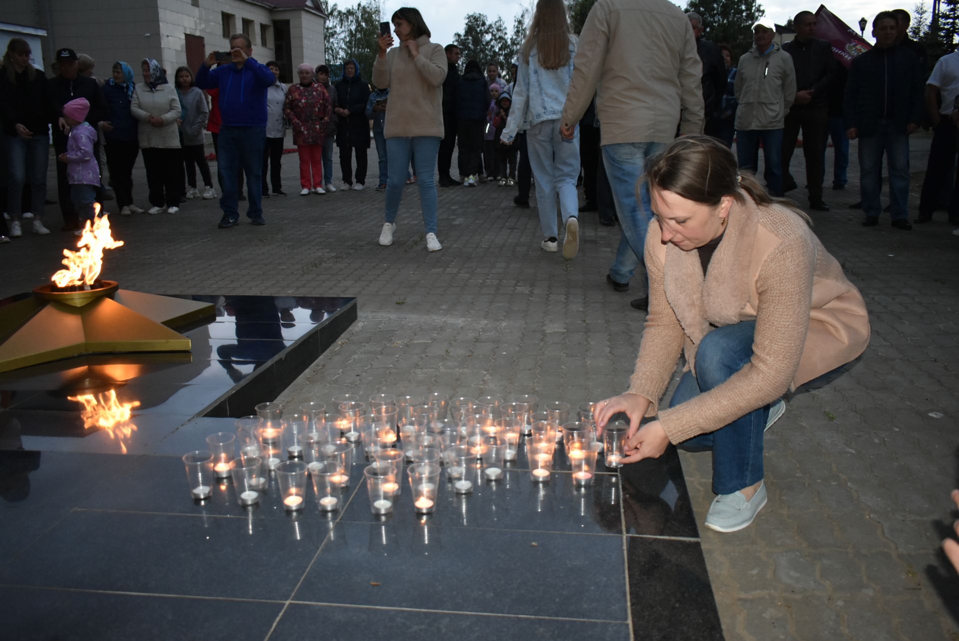 В Болгаре прошёл митинг "Свеча памяти"