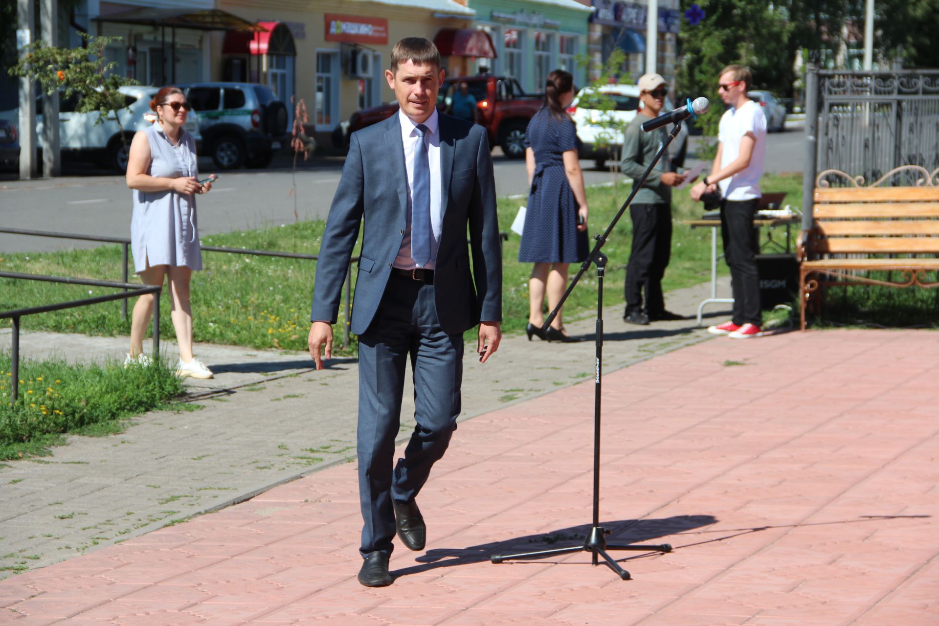 В Болгаре прошёл митинг ко Дню ВДВ