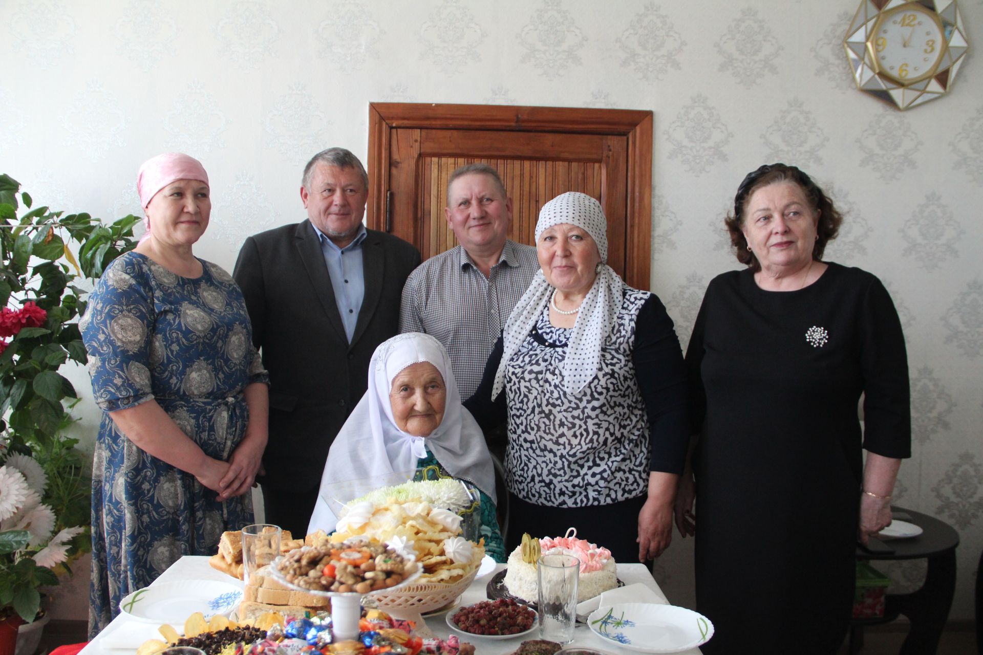 Жительница села Ямбухтино отметила 90-летний юбилей