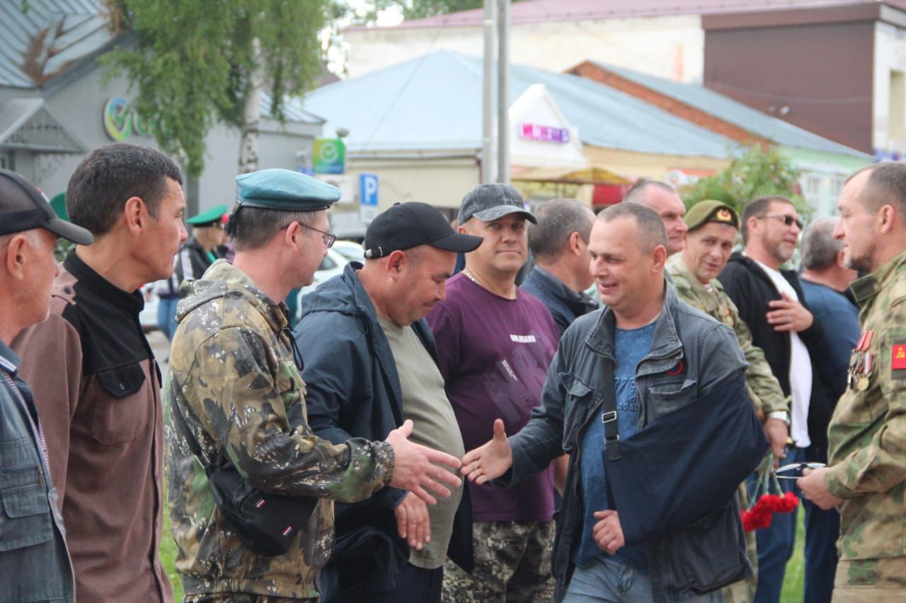В Болгаре прошёл митинг, посвящённый Дню ветеранов боевых действий
