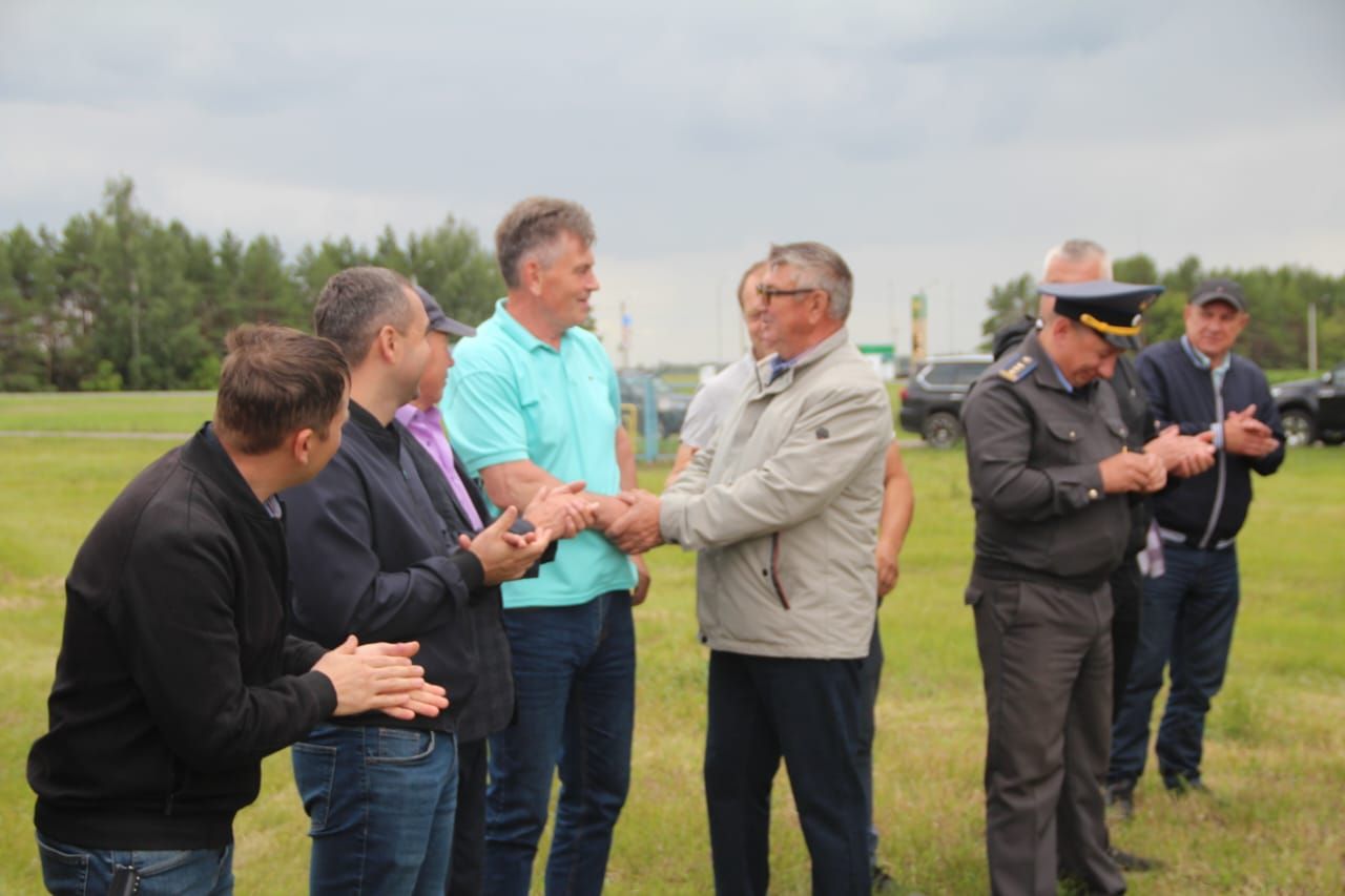 В Спасском районе прошёл парад комбайнов-2025