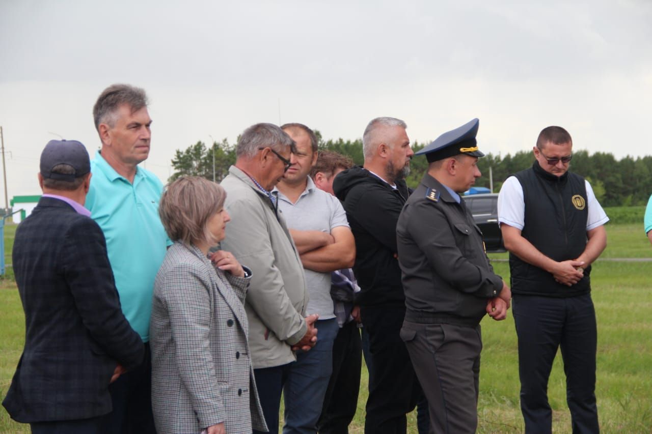 В Спасском районе прошёл парад комбайнов-2025