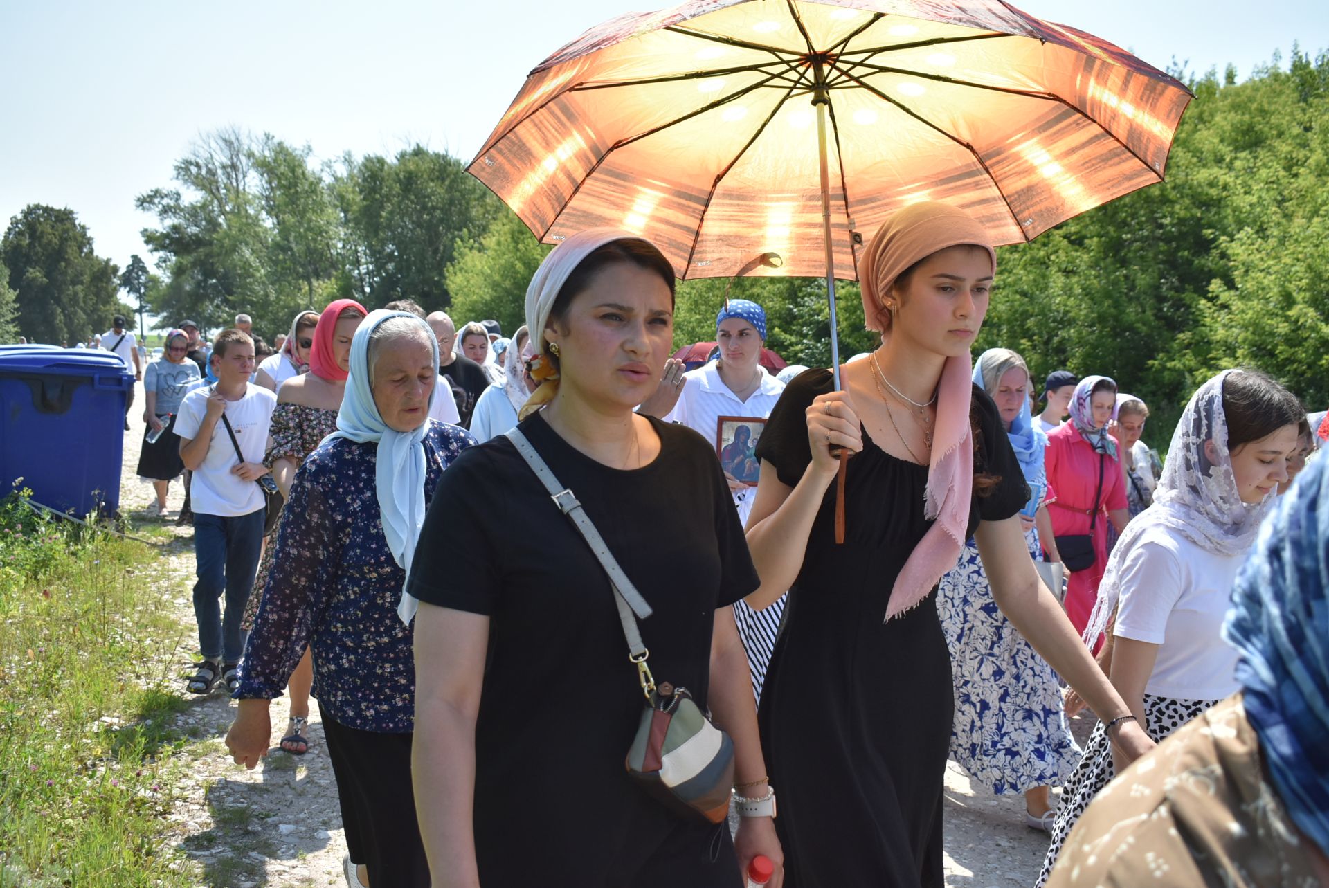 В селе Три Озера почтили память Тихвинской иконы Божией Матери