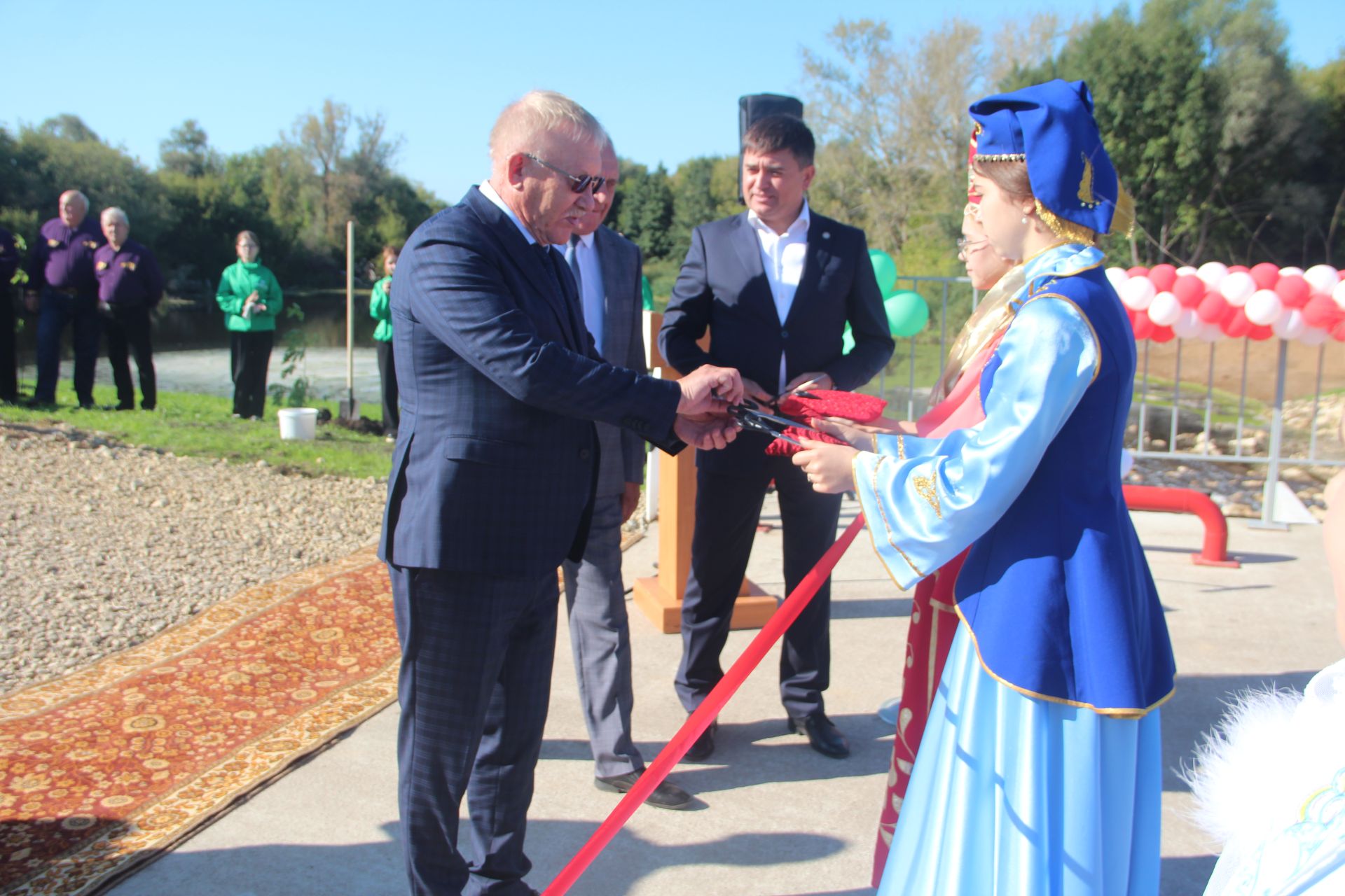 В Никольском открыли гидротехническое сооружение через реку Бездну