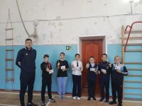 Ученики Бураковской СОШ получили знаки отличия ВФСК ГТО