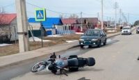 В Болгаре произошло ДТП с мопедом