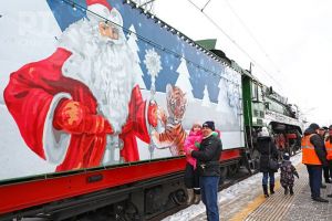 Стало известно, когда в Казань приедет поезд Деда Мороза