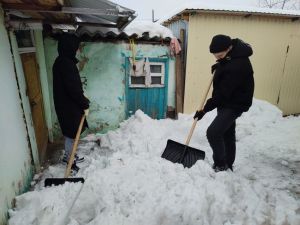 Далеко не каждому под силу убрать снег со своих придомовых территорий