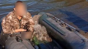 В заказнике «Спасский» задержали браконьера с сетями и лодкой