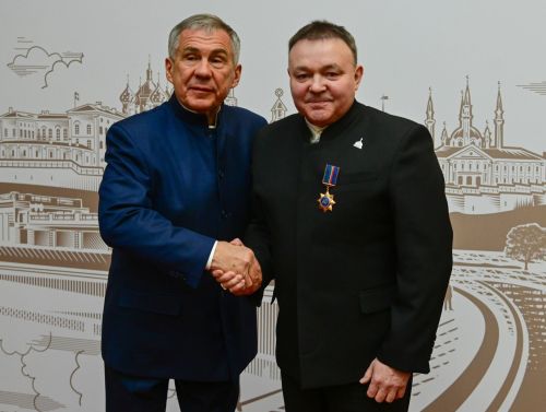 Ректор Болгарской исламской академии награжден орденом «Дуслык»