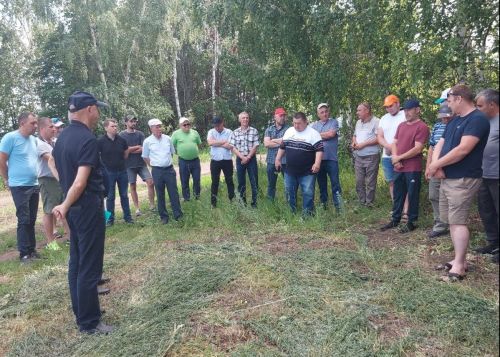 Сельхозпроизводители Спасского района приняли участие в полевом семинаре
