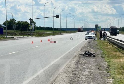 В Татарстане велосипедист погиб под колесами Kia