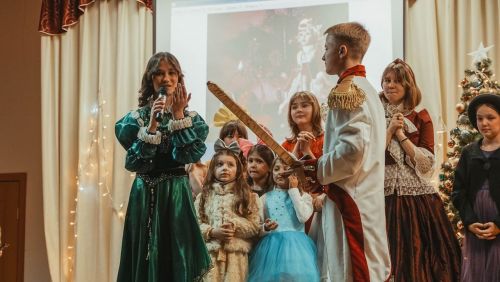 В селе Полянки прошёл концерт с участием детей с инвалидностью