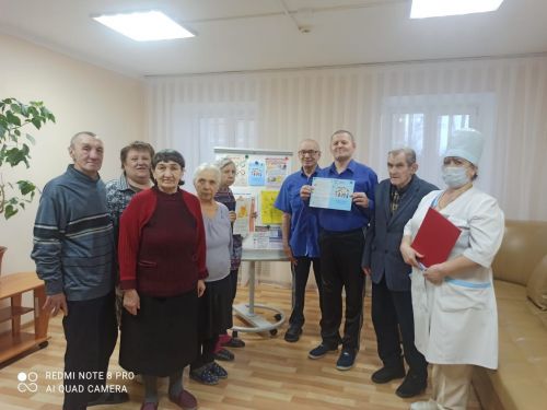 Подопечным Спасского дома-интерната рассказали, как защититься от гриппа