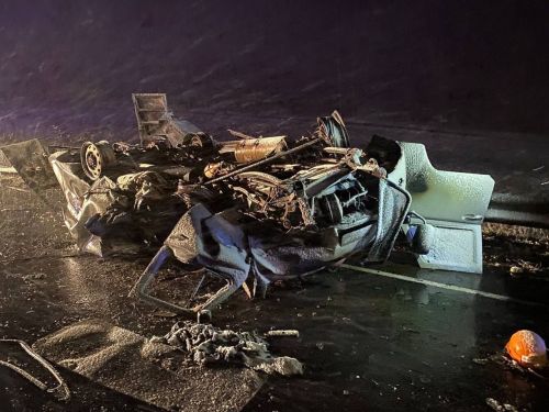 В Татарстане водитель и пассажир УАЗа сгорели в результате ДТП
