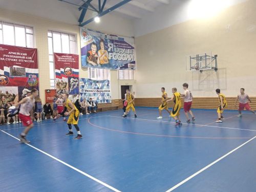 В Спасском районе прошли соревнования по баскетболу