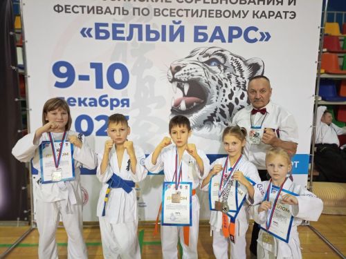 Спасские каратисты стали призёрами на турнире Открытого Всероссийского Фестиваля по карате