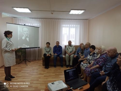 В Спасском доме-интернате провели познавательный час
