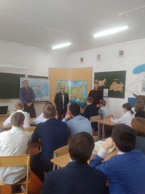 Кимовскую школу посетили представители Алексеевского аграрного колледжа Базматаковского филиала