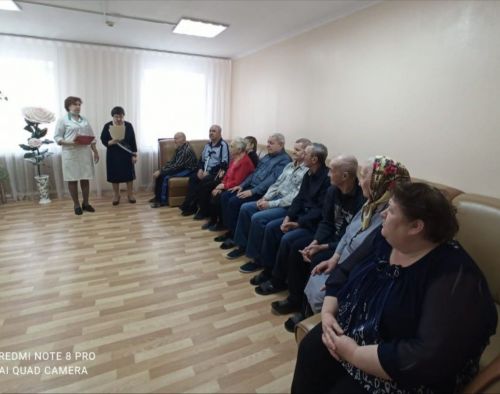 Для подопечных Спасского дома-интерната провели патриотический час «Непокорённый Сталинград»
