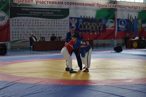В Болгаре проходит первенство Республики Татарстан по борьбе на поясах