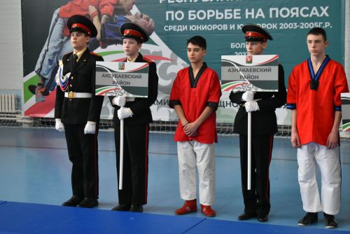 В Болгаре проходит первенство Республики Татарстан по борьбе на поясах