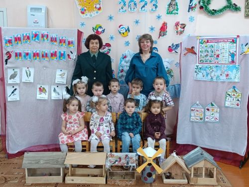 В детском садике «Колосок» провели экологическое мероприятие «Каждой пичужке - наша кормушка»