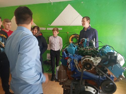Кимовские школьники посетили Спасский техникум отраслевых технологий
