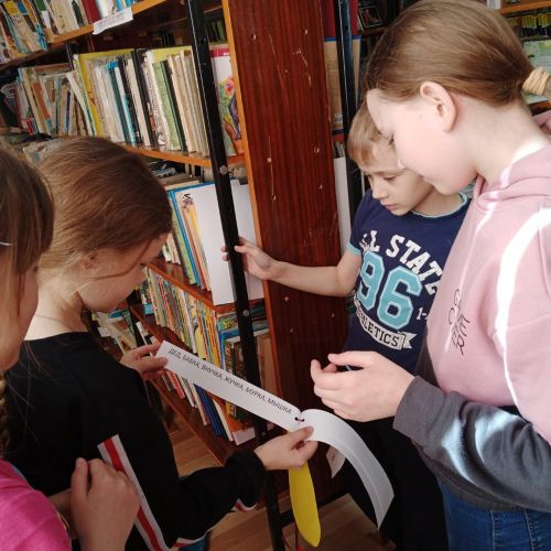 В Никольской библиотеке провели квест « Я люблю книги...»