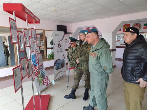 Юнармейцы второй школы Болгара встретились с участниками боевых действий