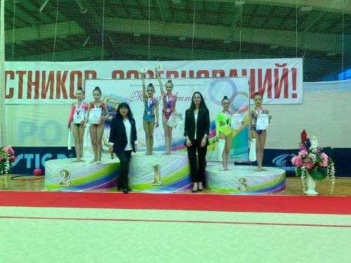 Спасские гимнастки приняли участие в межрегиональном турнире по художественной гимнастике «Жемчужинка»