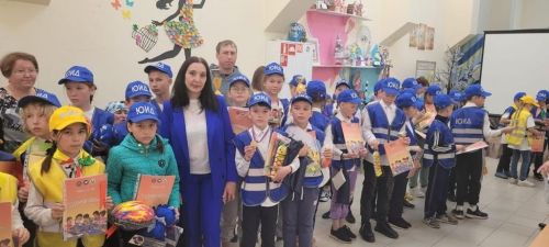 В Болгаре прошёл районный конкурс юных инспекторов движения «Безопасное колесо»