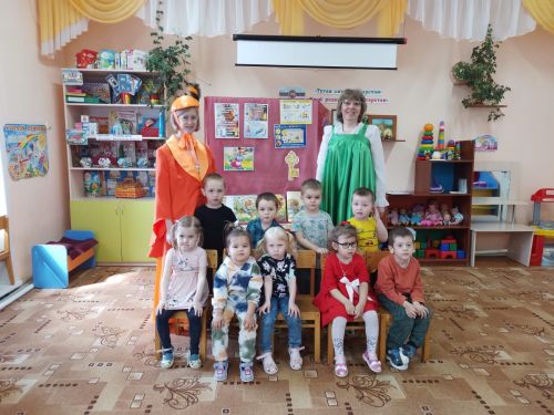 Малышей детского сада «Колосок» научили правилам безопасности