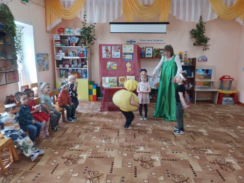 Малышей детского сада «Колосок» научили правилам безопасности