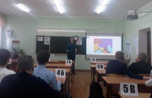 Для учеников второй школы Болгара провели мероприятие ко дню славянской письменности и культуры «Кириллица славянская»