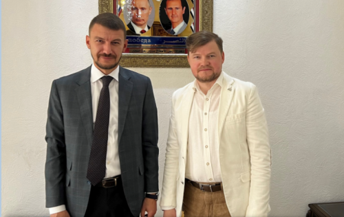 Помощник ректора Академии провел рабочую встречу с Советником Посольства России в Сирии