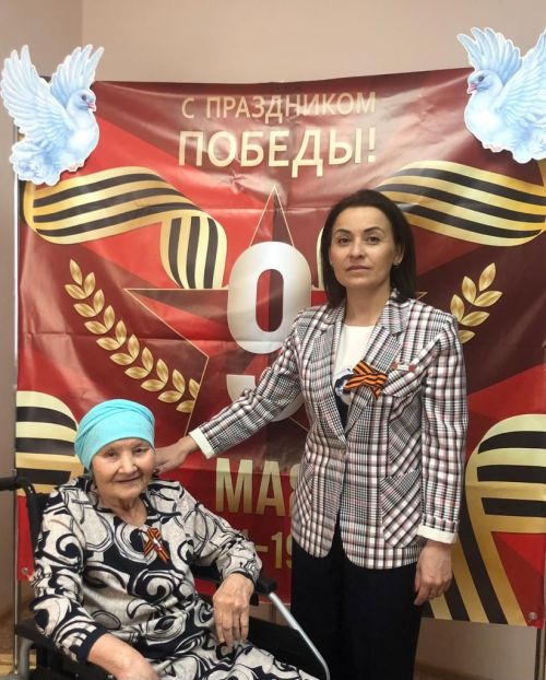 В Спасском доме-интернате прошла патриотическая акция