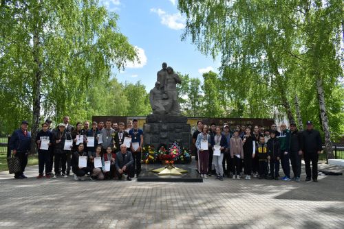 В Болгаре прошла эстафета в честь Дня Победы