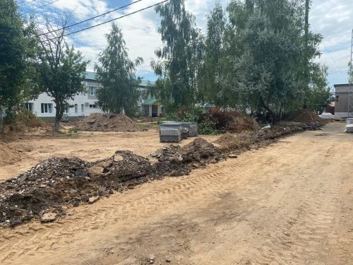 В Спасской ЦРБ полным ходом идёт ремонт