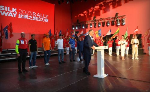 В Казани стартовал ралли «Шёлковый путь»