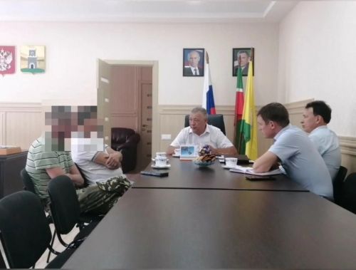 Фаргат Мухаметов встретился с мобилизованными, прибывшими в отпуск