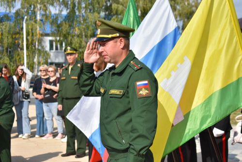 Спасские кадеты дали клятву Родине