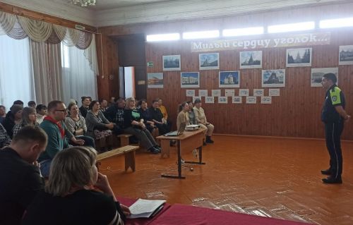 Родительские собрания по БДД прошли в школе Спасского района