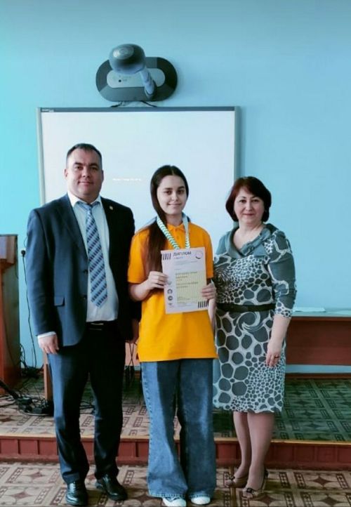 Ученица Болгарской второй школы стала призёром в региональном этапе чемпионата «Профессионалы 2024»