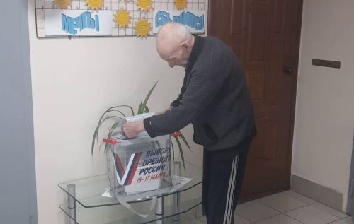 В Спасском доме-интернате для престарелых и инвалидов состоялось выездное голосование