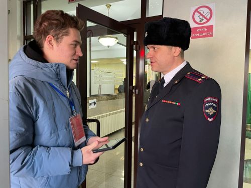 В Болгаре на Центральной площади организована процедура Exit poll
