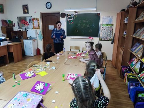 В Доме детского творчества прошло праздничное занятие для детей