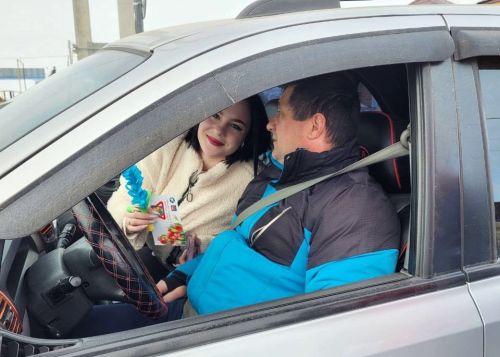 Женщин-водителей Спасского района поздравили с Международным женским днём